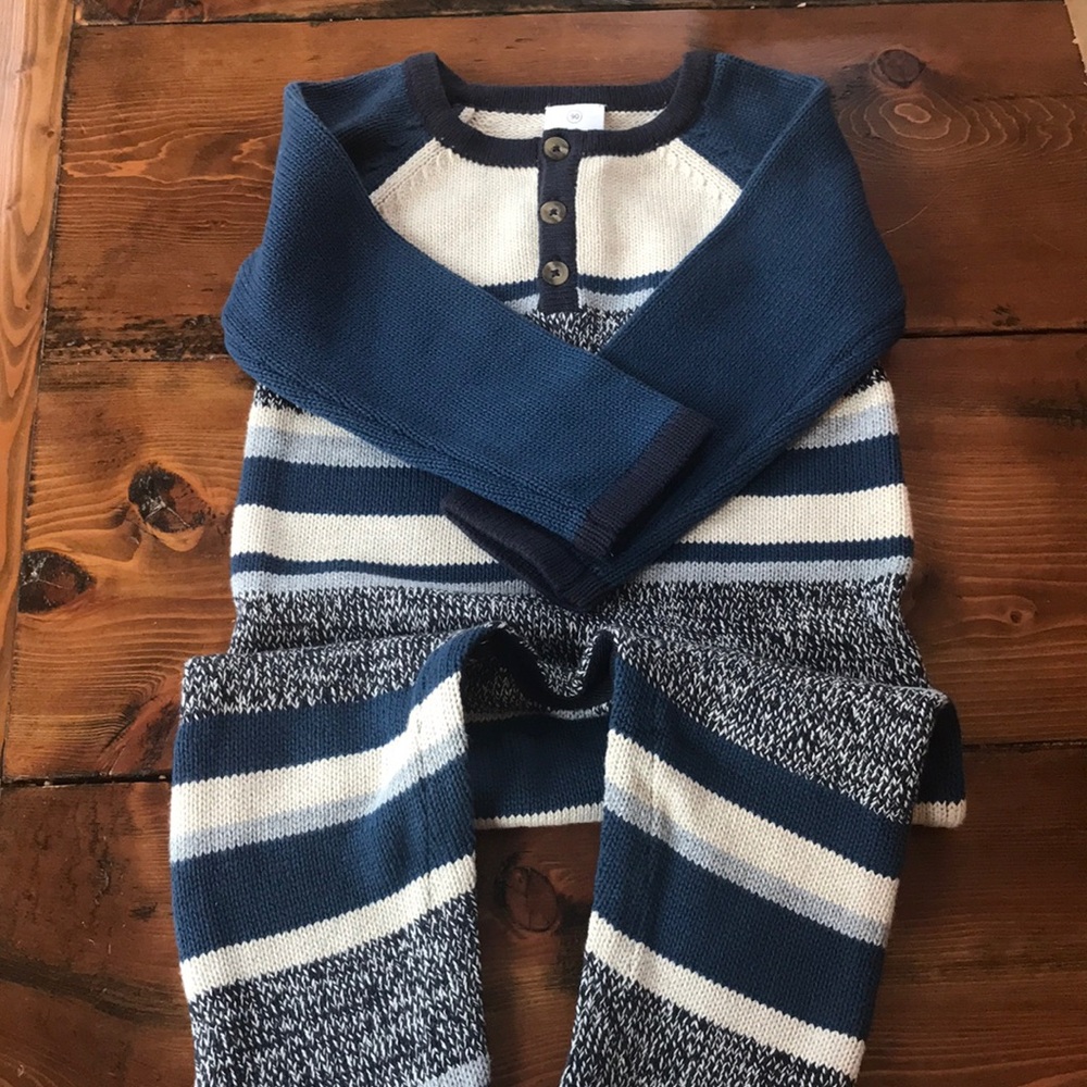 NWT Hanna Andersson sweater onesie